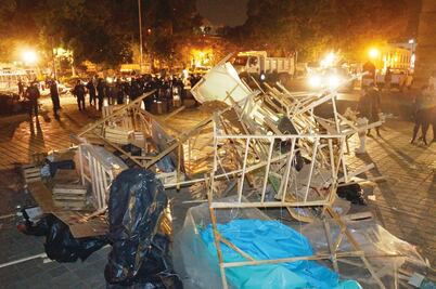 Retiran a ambulantes del centro de Oaxaca
