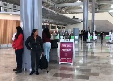 Usuarios y empleados se concentraron en Plaza Mexicana del AIFA para Simulacro 2023