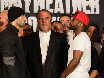 Floyd Mayweather Jr y John Gotti III pelearán con 10 kilos de diferencia