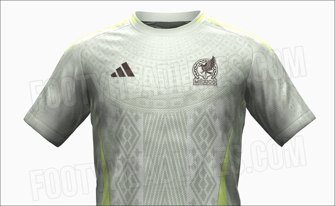 Se filtró el nuevo jersey que la Selección Mexicana ocupará como visitante en 2024 / FOTO: @Footy_Headlines