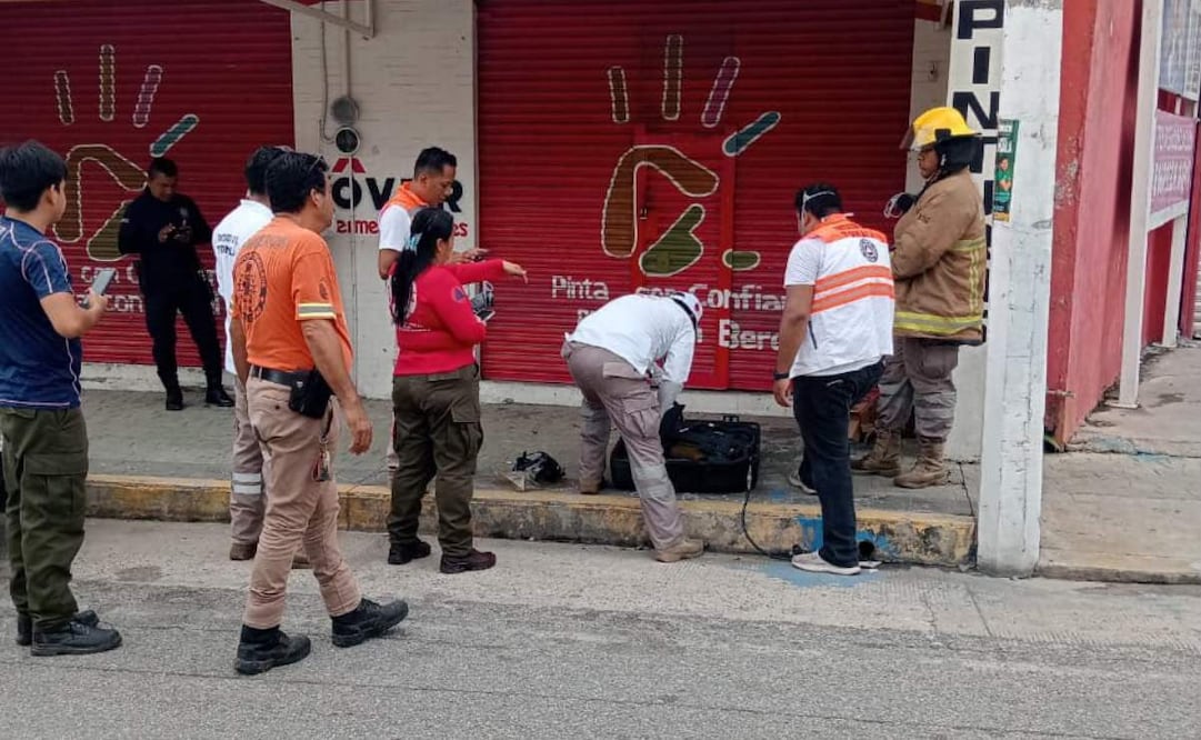 Derrame de amoniaco moviliza a cuerpos de socorro en Tonalá, Chiapas; no reportan intoxicados.
Foto: Especial.