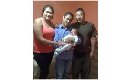 Edomex: Le salva la vida a bebé; se convierte en su padrino