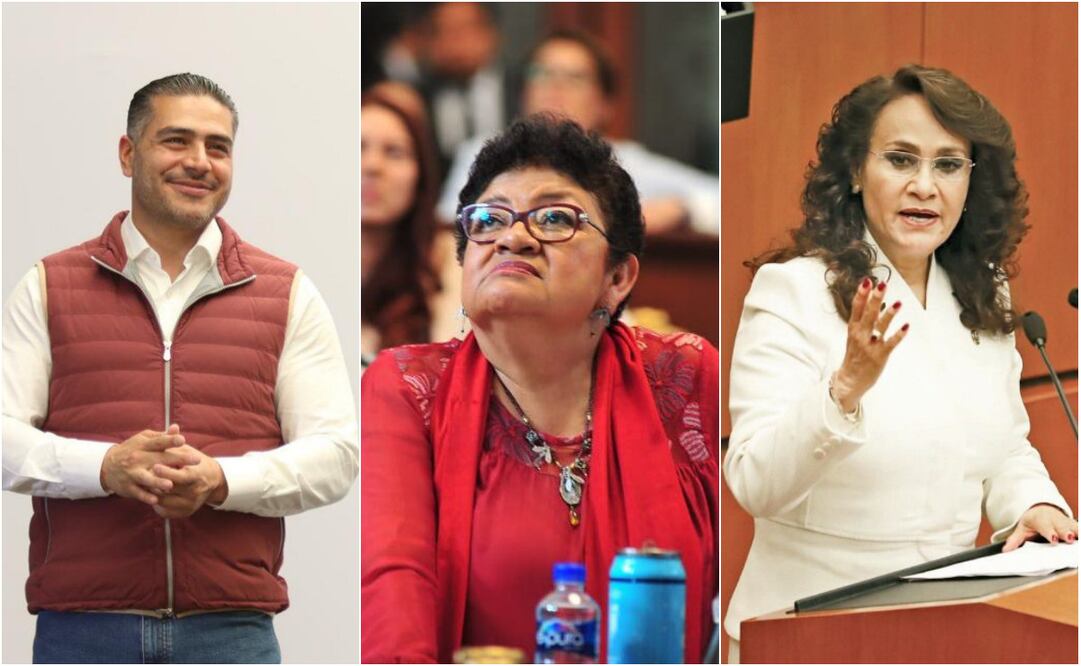 Harfuch, Godoy y Padierna llegan al congreso