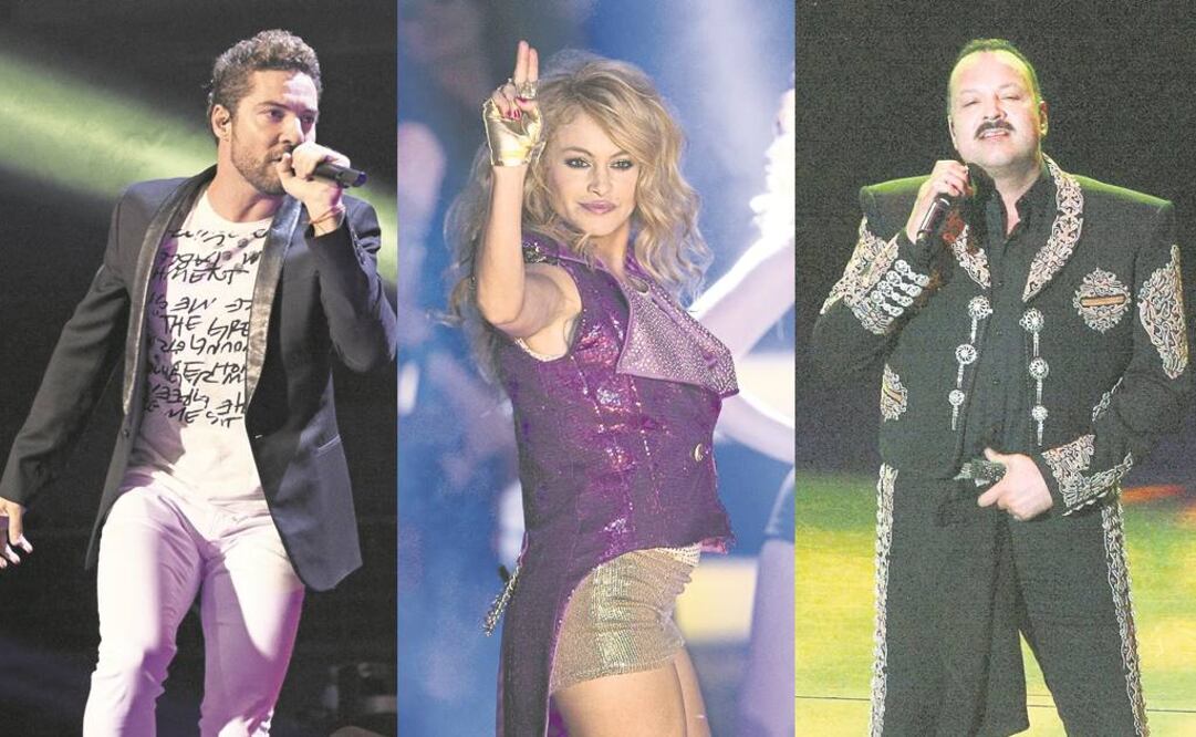 El coqueto. Bisbal bromea con fans. La seria. Paulina Rubio recibe pocos piropos. El asediado. Le piden hijos y boda a Aguilar (ESPECIAL)