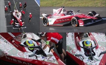 Los monoplazas de Nissan se mexicanizan para el E-Prix de la Ciudad de México