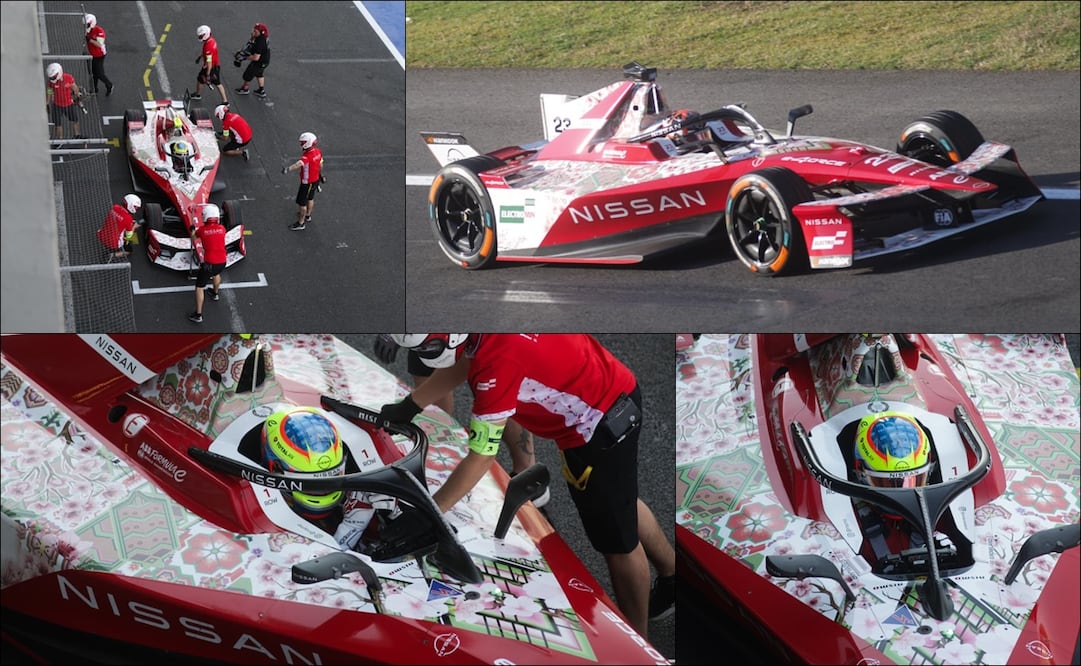Nissan se mexicaniza para el E-Prix de la Ciudad de México. FOTOS: Carlos Mejía | EL UNIVERSAL