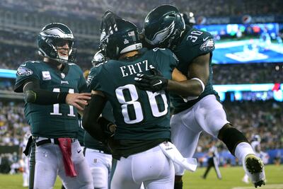 Eagles saca provecho de juego contra Giants