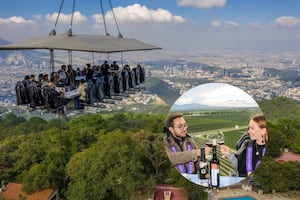 Así será la comida en las alturas en un viñedo de Querétaro