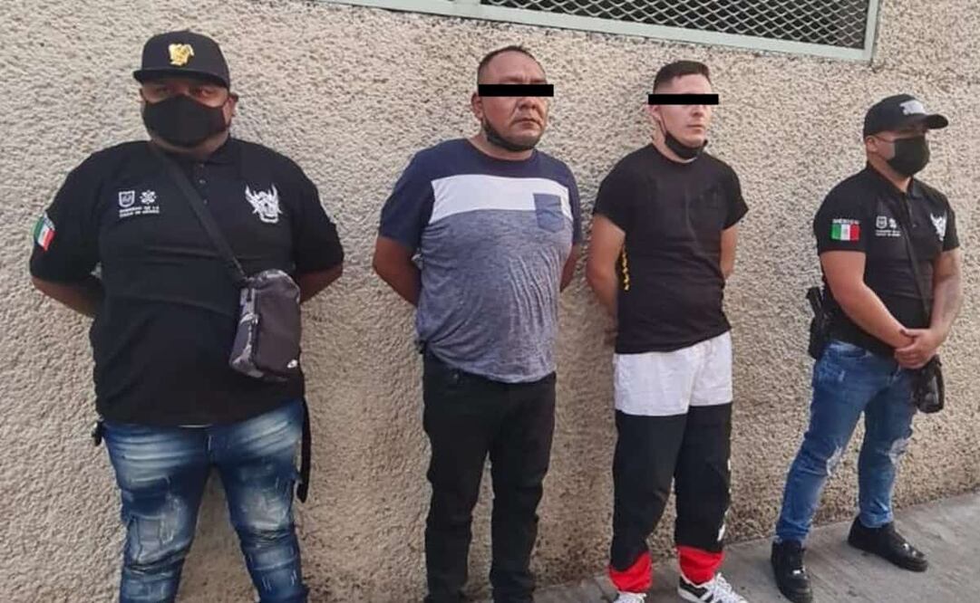 Los agentes identificaron a los sujetos sobre la calle 20 de Noviembre en la colonia Santa Martha Acatitla