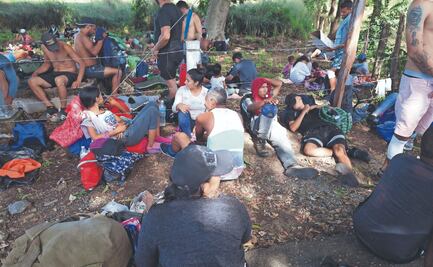 Claman cese del hostigamiento del INM a caravanas