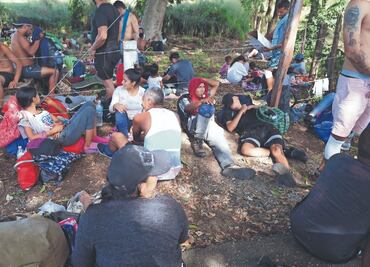 Claman cese del hostigamiento del INM a caravanas