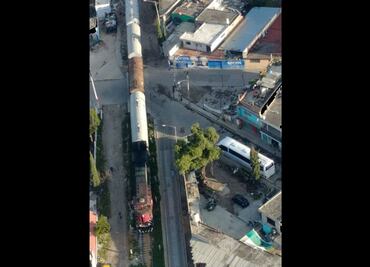 Pobladores de Puebla saquean vagones de un tren que transportaba trigo