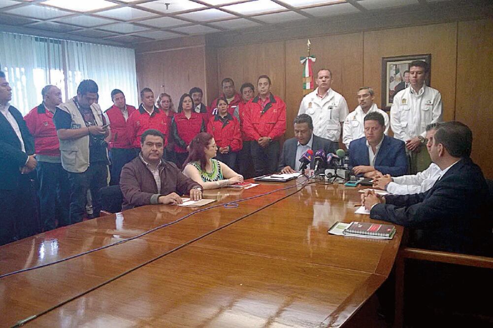 Raúl Vargas Herrera, secretario del Medio Ambiente del gobierno estatal, informó que trabajará de manera coordinada con la Propaem (JUAN M. BARRERA. EL UNIVERSAL)