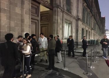 Refuerzan seguridad en conferencia matutina de AMLO