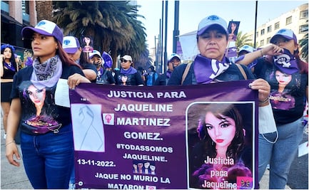 "Hoy grito por mi hija"; 3 madres de víctimas de feminicidio exigen justicia en la marcha del 8M