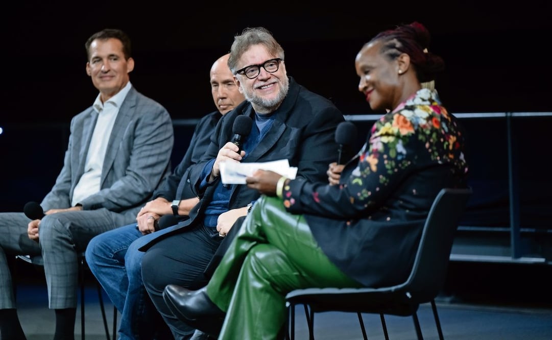 El tapatío compartió una velada rodeada de los productores de las cintas nominadas al Oscar. Foto: A.M.P.A.S.