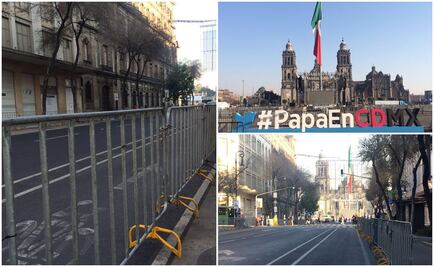 Aumenta instalación de vallas en inmediaciones del Zócalo