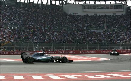 “Muchas gracias por el apoyo”, grita Rosberg a mexicanos