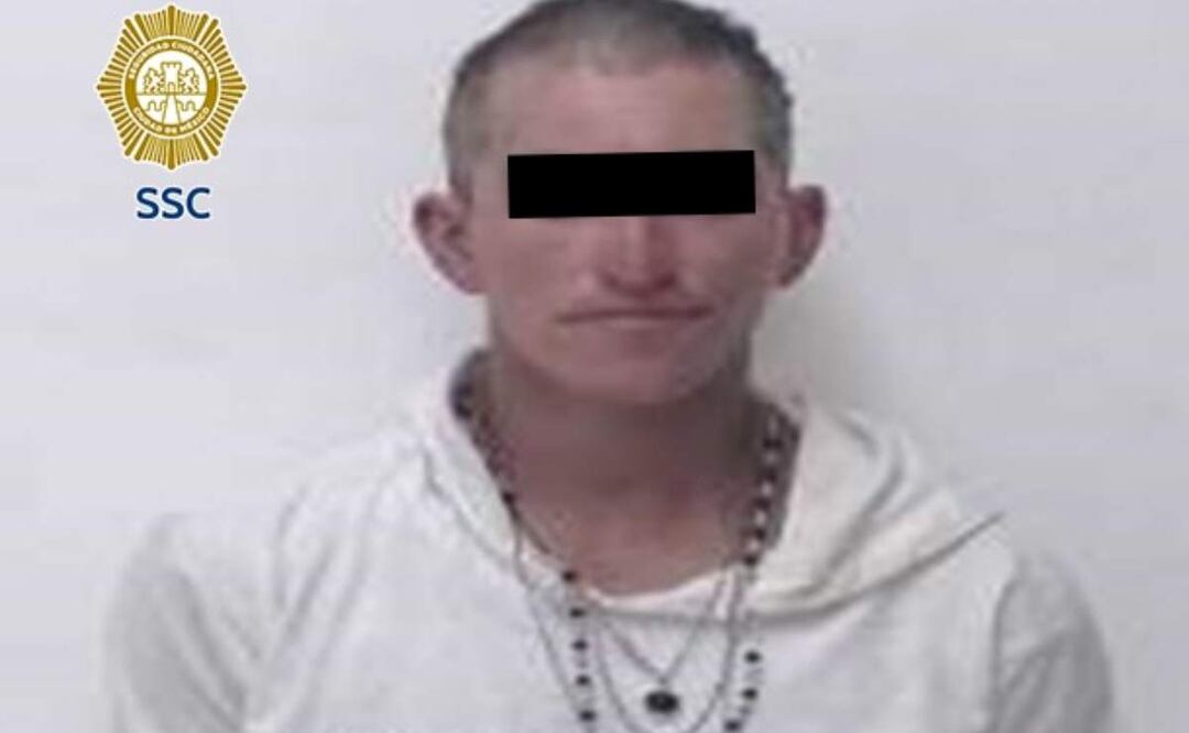 Detienen a sujeto relacionado asesinato de un hombre la Central de Abasto en CDMX (19/04/2025). Foto: Especial