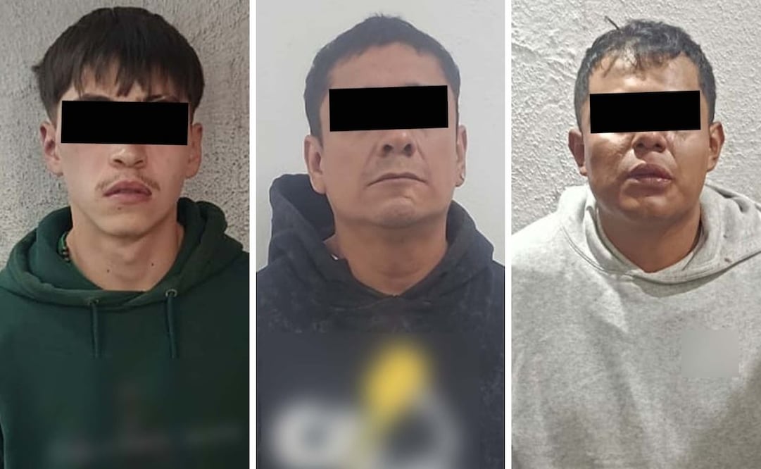Detienen a tres sujetos por homicidio en alcaldía Venustiano Carranza; les aseguran armas y droga. | Foto: Especial.
