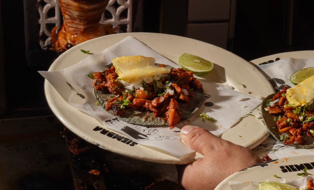 Tacos con tortilla de maíz endémico. Foto: cortesía Siembra Taquería y Ana Lorenzana