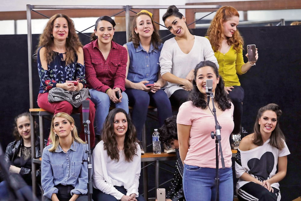 En la obra trabajan 26 actores y 12 músicos (LUIS CORTÉS. EL UNIVERSAL)