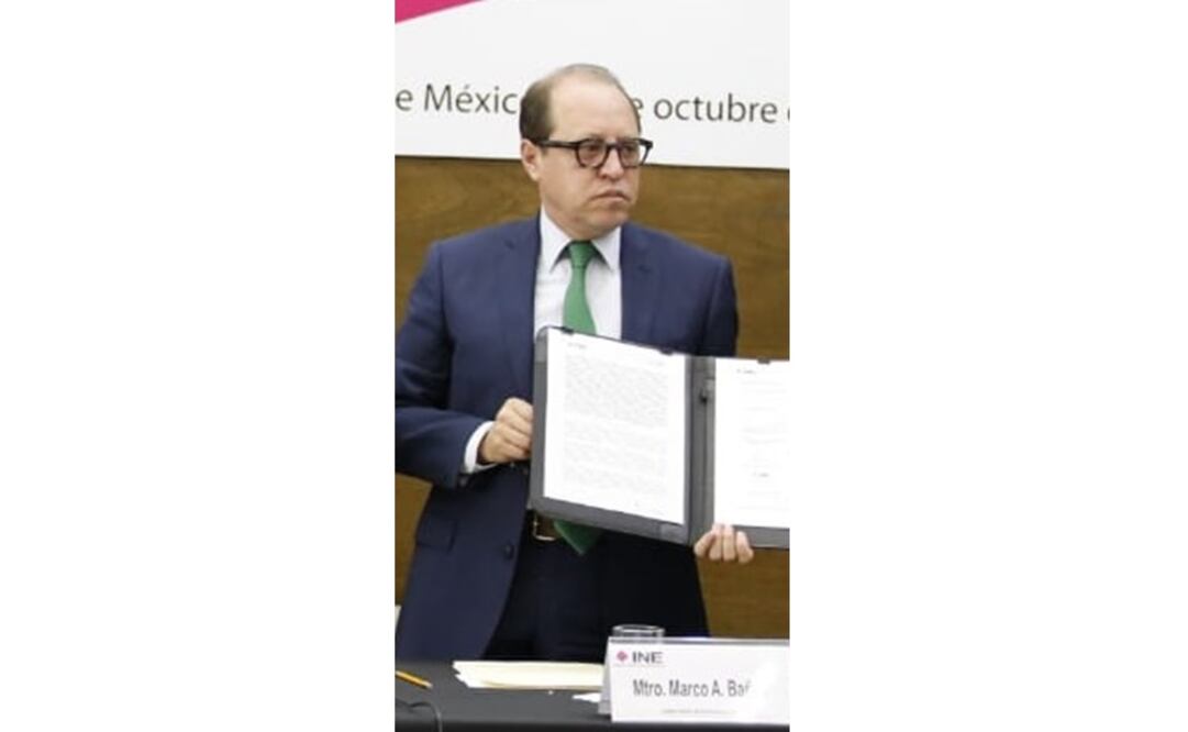 Marco Antonio Baños, consejero del INE. Foto: Agustín Salinas/EL UNIVERSAL