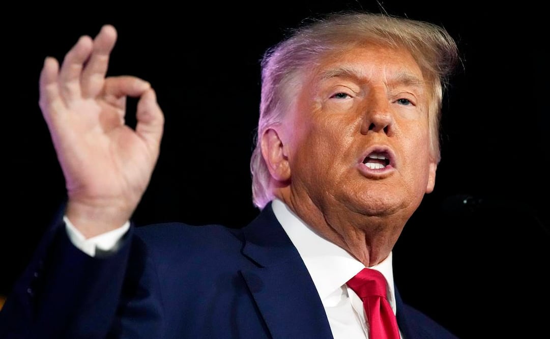 Donald Trump, exmandatario estadounidense. Foto: Archivo/AP