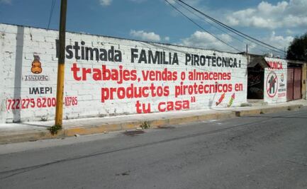 Llaman a no almacenar de manera irregular pirotecnia en Tultepec