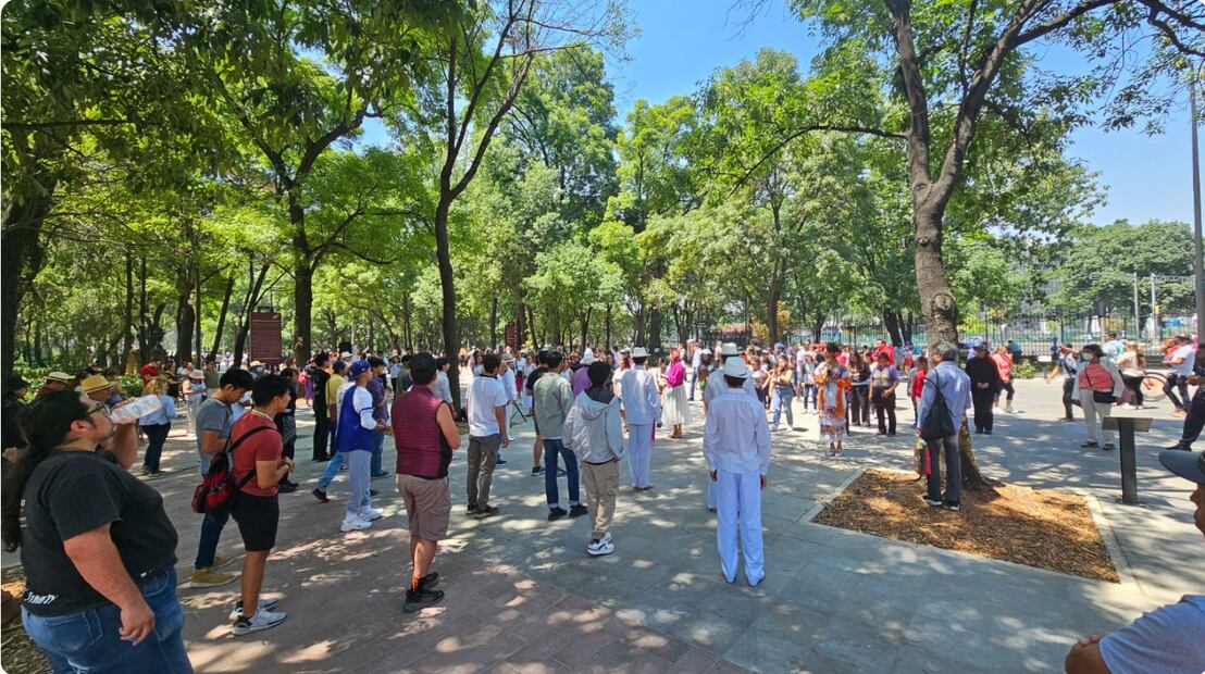 Clases de salsa en Chapultepec. Foto: bosquedechapultepec.mx