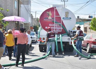 Reducirán suministro de agua en Nezahualcóyotl por sustitución y reconexión de tuberías