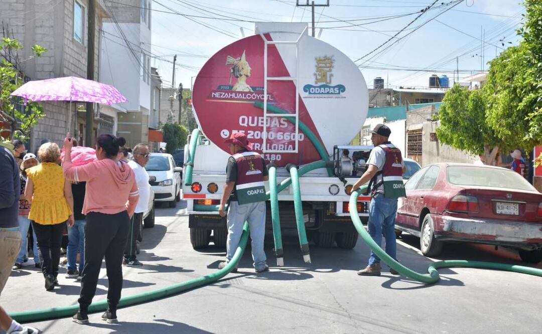 El edil precisó que para que el personal de la CAEM pueda realizar el cambio de tuberías se tendrá que suspender la actividad de los pozos 303, 329 y 330. Foto: Especial