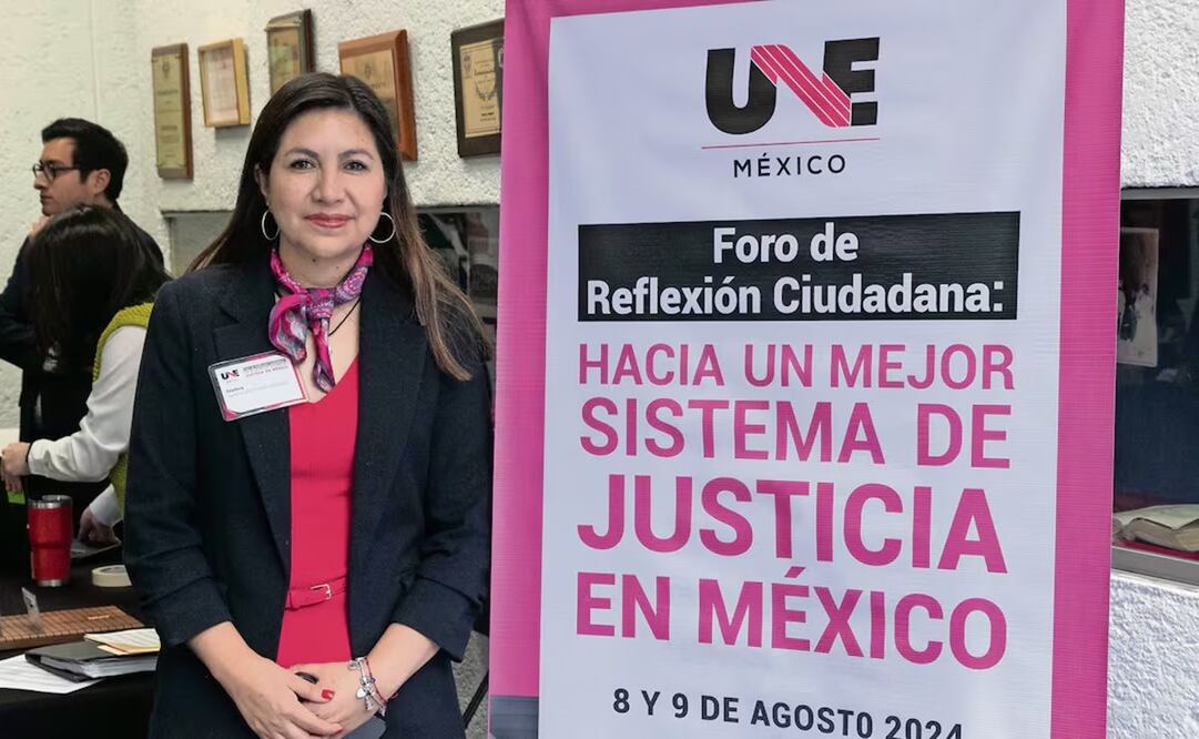 En la manifestación del lunes, la jueza de Distrito señaló que “este diálogo es nuestra última trinchera pacífica”. Foto: Cuartoscuro