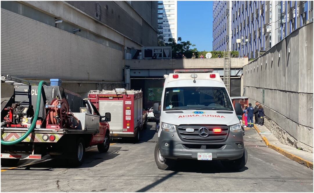 El hombre, de aproximadamente 35 años de edad, quedó en una zona de difícil acceso: Foto: Especial