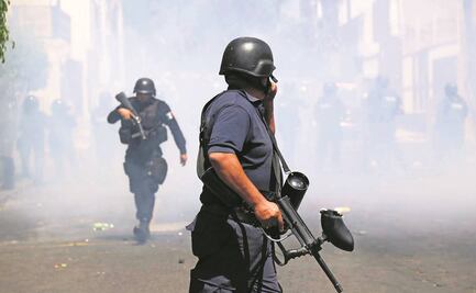 Aplazan fallo de compra de proyectiles antidisturbios