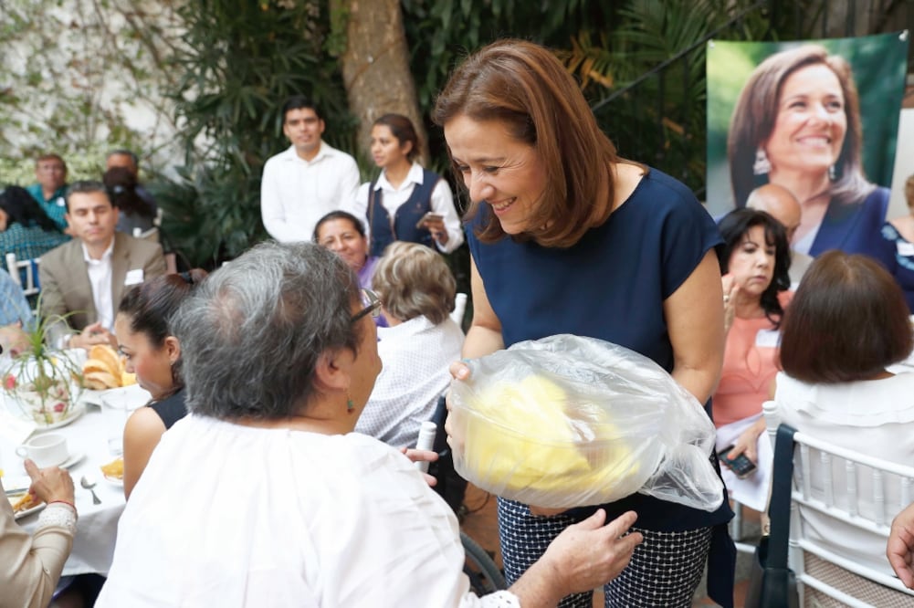 Margarita Zavala, aspirante independiente a la Presidencia, presentó su propuesta a adeptos de su proyecto en Cuernavaca, Morelos (YADÍN XOLALPA. EL UNIVERSAL)