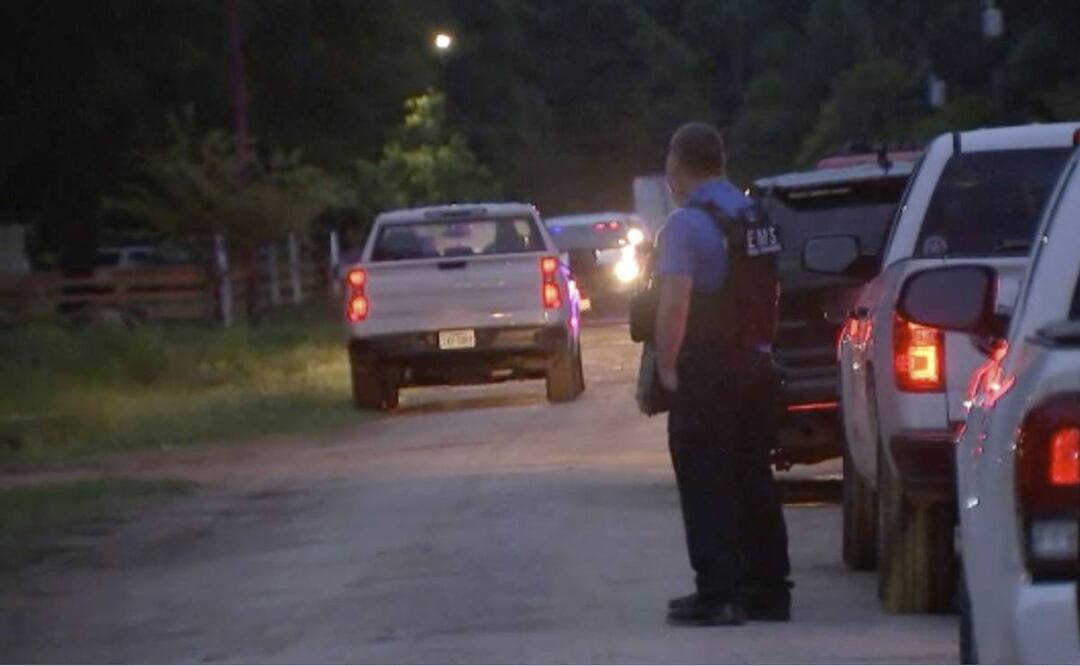 Tiroteo en Texas, durante la madrugada del sábado 29 de abril. Un mexicano, el sospecho del crimen. Foto: KTRK