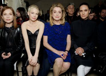 ¿Quiénes asistieron al desfile de Louis Vuitton?