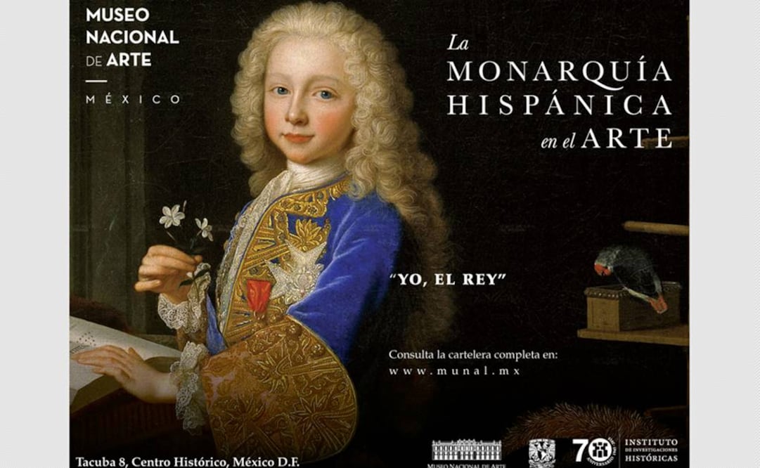 La muestra está integrada por 200 obras, objetos y documentos que abordan la configuración y formas de representación del rey de España en las artes. FOTO: Cortesía Munal. 