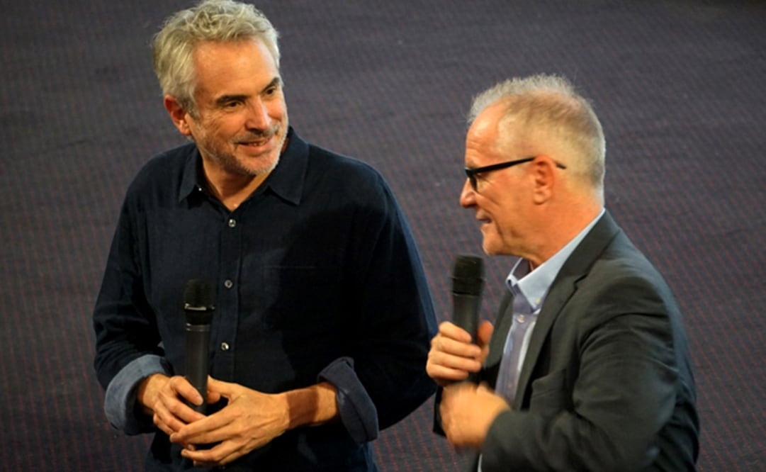 TheA plaque with the name of Alfonso Cuarón will now be added to a wall full of directors that have had the honor of being decorated at the birthplace of cinema - Photo: David del Río/Notimex