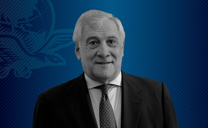Antonio Tajani, ministro de Asuntos Exteriores de Italia