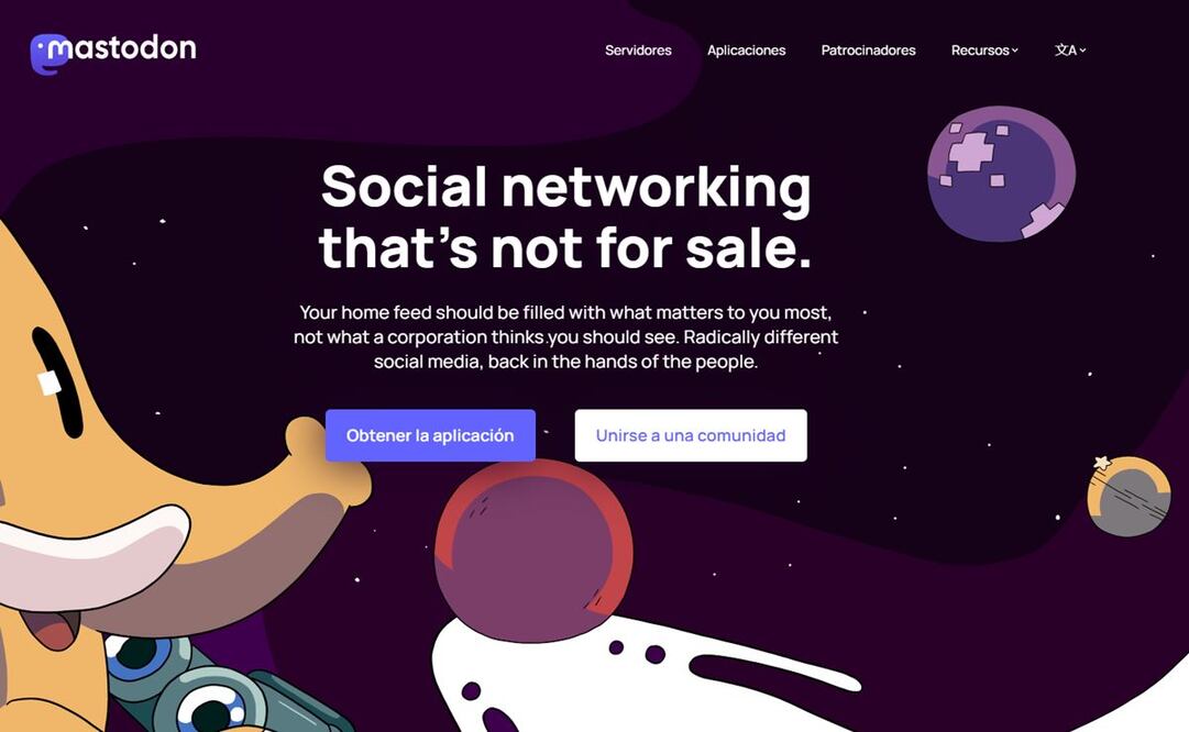 "Traté de registrarme en Mastodon y acabé perdido"