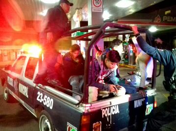 Detienen a 46 por saqueos y actos vandálicos en Edomex