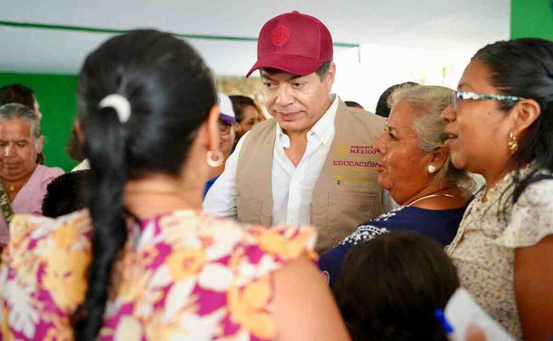 Secretario de Educación Pública, Mario Delgado Carrillo. Foto: Especial