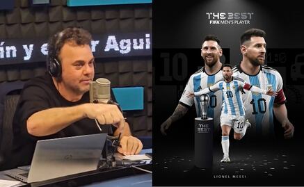 David Faitelson defiende a Messi por el premio The Best: “Mbappé y Haaland no le llegan a los talones”