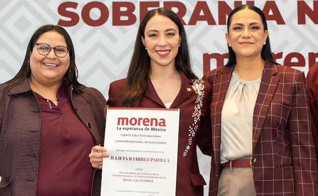 Morena designa a Julieta Ramírez para Baja California; es la virtual candidata a la gubernatura 
