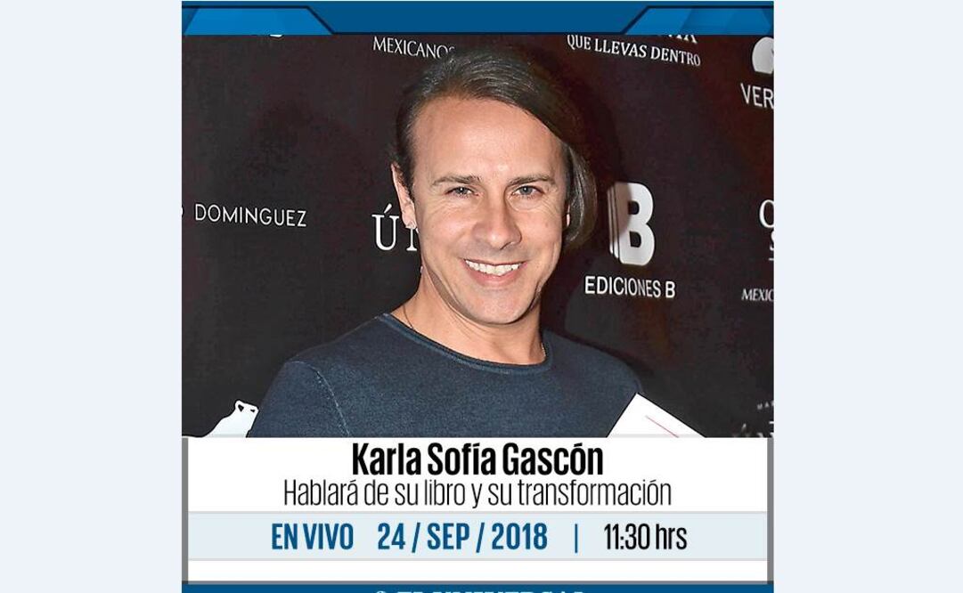 Entrevista En Vivo. Karla Sofía Gascón