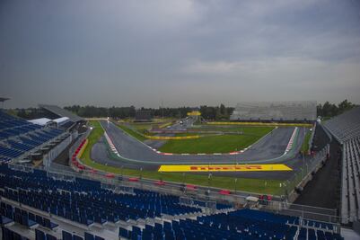 Lista la pista del AHR para las pruebas del GP México