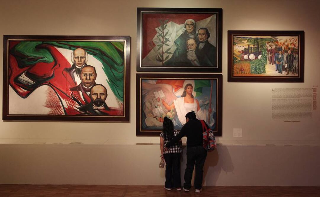 La exposición "La otra fiesta de las balas. Martín Luis Guzmán", abierta desde el 1 de agosto en una sala del Museo de Arte Moderno, da un idea de la trascendencia para la cultura mexicana que representa el Libro de Texto Gratuito, puesto en marcha en 1959 por este escritor. FOTO: Adrián Hernández/EL UNIVERSAL.