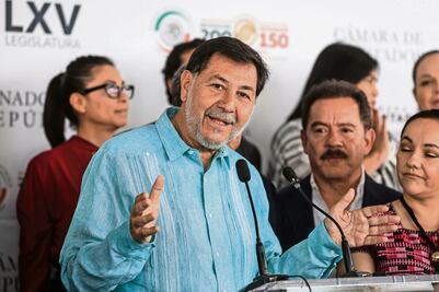 Noroña pide encuesta para definir coordinación